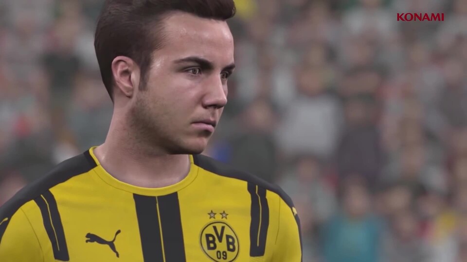 Pro Evolution Soccer 2017 - Trailer von der Gamescom 2016 ehrt offizielle Partnerschaft mit Borussia Dortmund