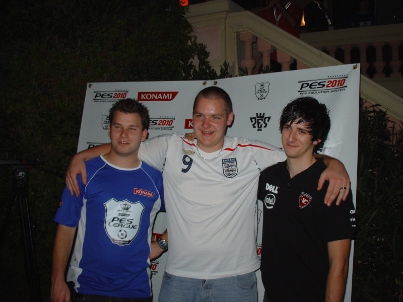 Die drei deutschen Teilnehmer (v.l.n.r): Matthias Winkler, Sven Wehmeyer, Dennis Winkler.