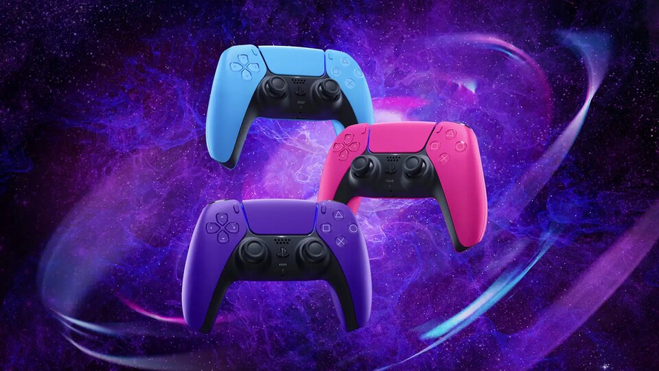 Das sind die neuen Controllerfarben für die PS5.