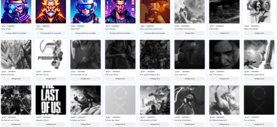 Das sind die neuen Avatare im Adventskalender.