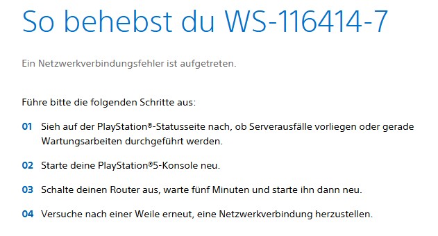 Diese Lösungsoptionen helfen größtenteils nur, wenn das Problem bei eurer Konsole oder eurem Internet liegt.