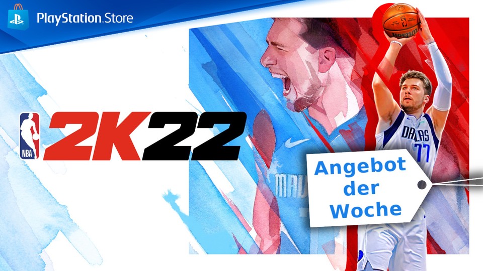 Das Cross-Gen Bundle von NBA 2K22 ist das neue Angebot der Woche für PS4 und PS5 im PlayStation Store.