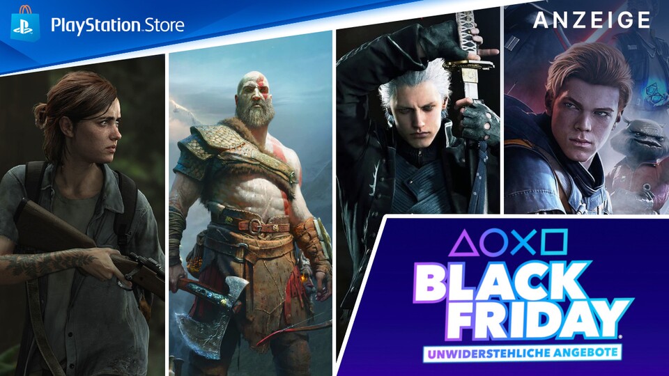 Auch für unter 10€ gibts im PS Store Black Friday noch einige Hits für PS4 und PS5.