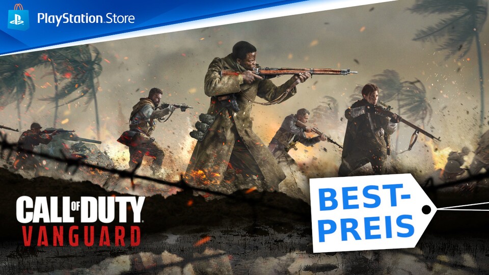 Den im November erschienenen Shooter Call of Duty: Vanguard gibt es im PS Store jetzt für PS4 + PS5 deutlich günstiger.
