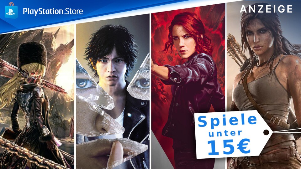 In den Jahresendangeboten des PS Store gibt es auch für unter 15€ noch tolle Spiele für PS4 und PS5.