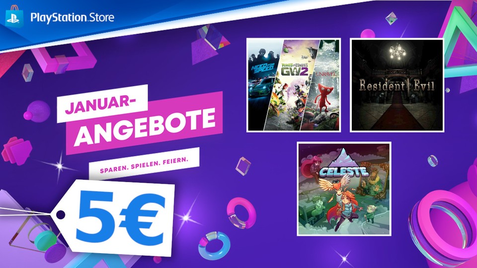 Selbst für unter 5 Euro gibt es in den Januar-Angeboten des PlayStation Store noch interessante Deals.