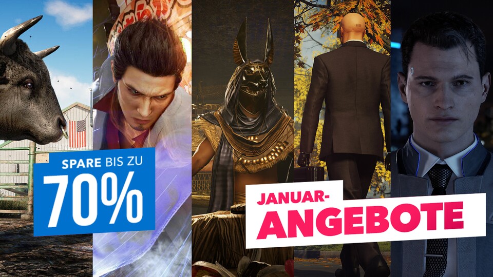 Im January Sale des PS Store gibt es neue Angebote. Zum Beispiel sind Far Cry 5 und Assassin's Creed Origins jetzt günstiger.