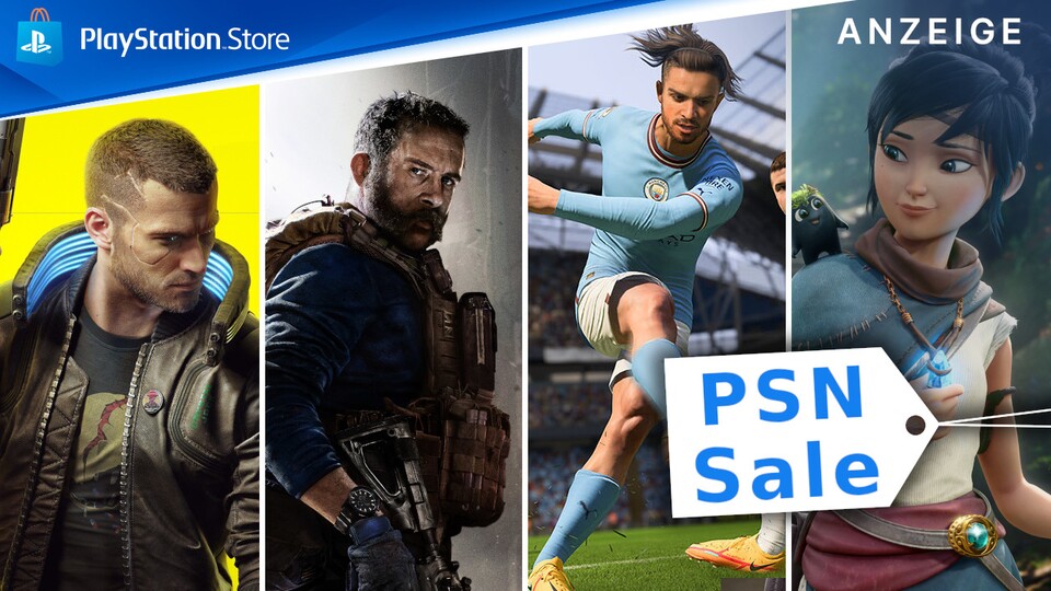 Im März-Sale des PlayStation Store gibt es große Hits von Cyberpunk bis Call of Duty günstig für PS5 und PS4.