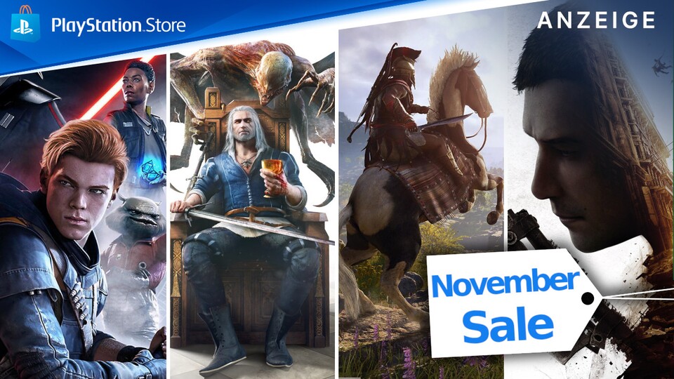 Der PS Store hat den großen November Sale mit hunderten günstigen PS4- und PS5-Spielen gestartet.