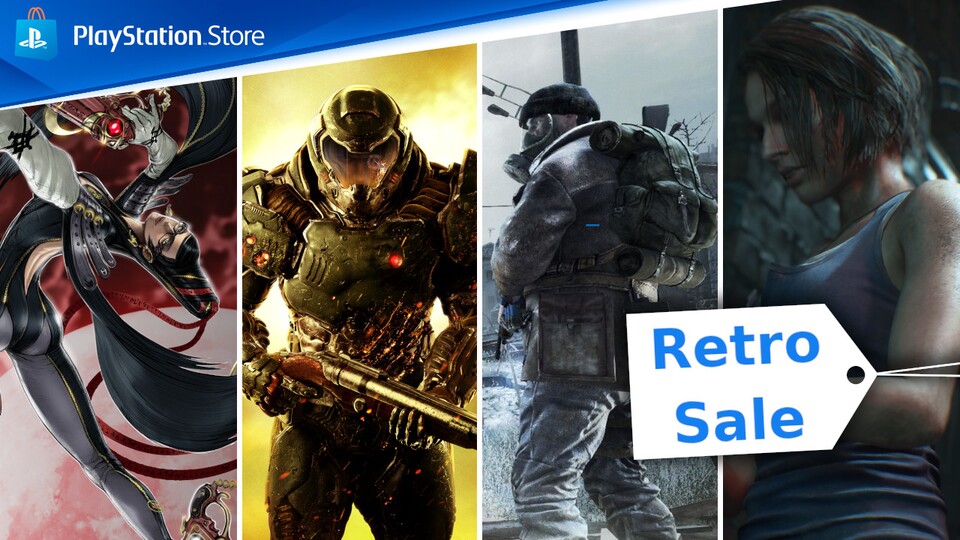 Der PlayStation Store hat heute einen großen Retro-Sale gestartet, mit zahlreichen für die PS4 und PS5 neu aufgelegten Klassikern.
