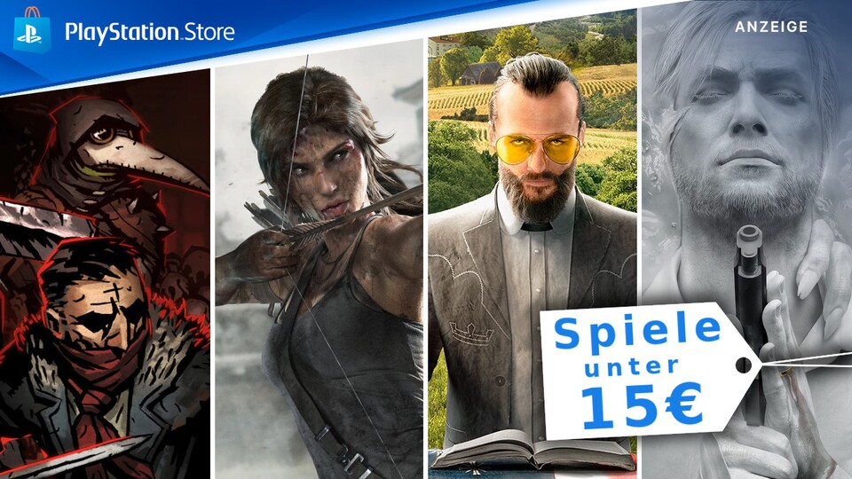 Im PlayStation Store läuft gerade ein Sale, in dem ihr zahlreiche Spiele für PS4 und PS5 für unter 15€ bekommt.