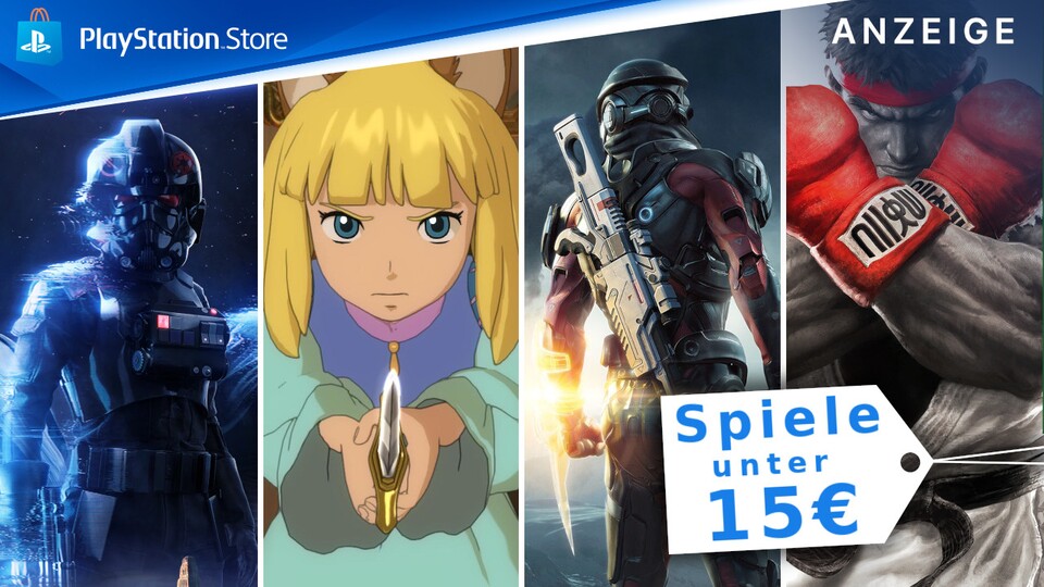 Der neue PSN Sale bietet eine große Auswahl an PS4- und PS5-Spiele für unter 15€.