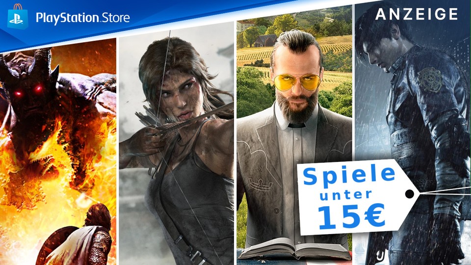 Der PS Store hat einen neuen Sale mit einer großen Auswahl an PS4- und PS5-Spielen für unter 15€ gestartet.