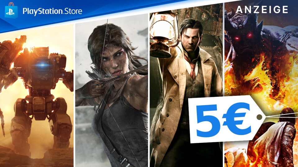 Auch für unter 5€ könnt ihr im PlayStation Store aktuell tolle PS4-Spiele bekommen.