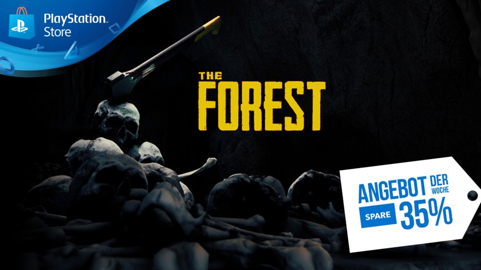 Gut für Fans von Survival- und Erkundungsspielen: The Forest gibt es für eine Woche im PS Store günstiger.