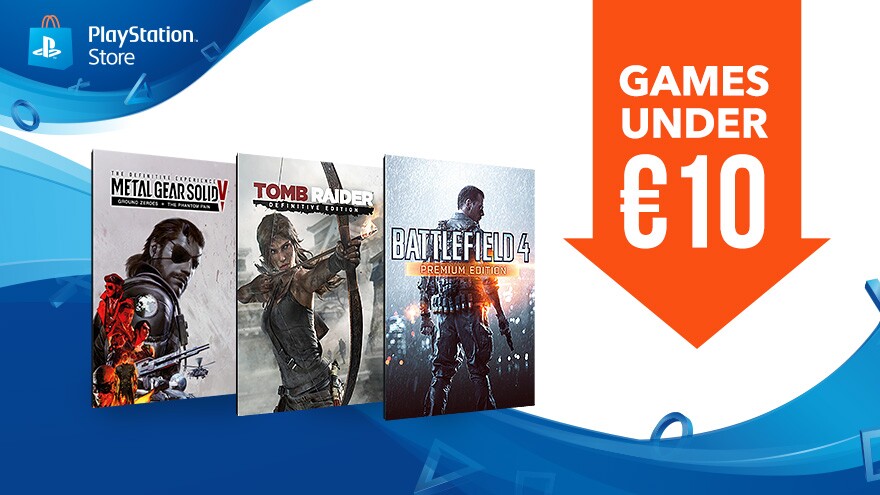 Ab heute gibt es im PS Store viele Spiele für unter 10€. 