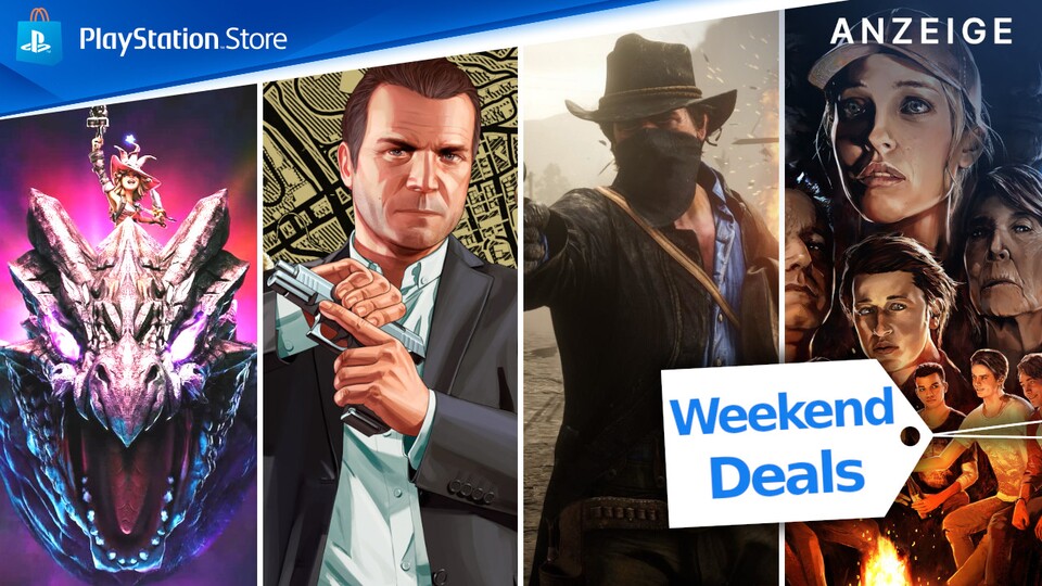 In den PS Store Wochenendangeboten für PS5 und PS4 gibt es jetzt große Hits von Take 2 günstiger.