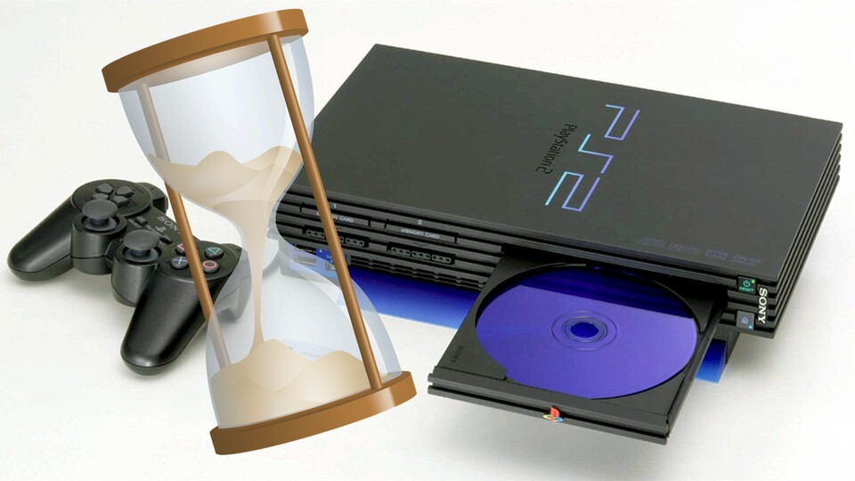 An dieser virtuellen PS2 hat der Zahn der Zeit genagt.