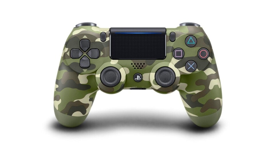 DualShock 4 - Green Camouflage