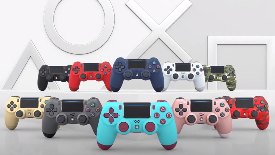 Sony bringt beliebte Farben des PS4 DualShock 4 zurück.
