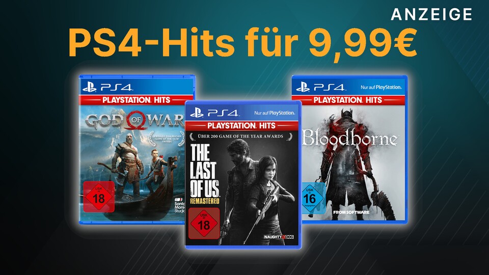 Bei MediaMarkt und Saturn gibt es jetzt große PS4-Hits für 9,99€ im Angebot.