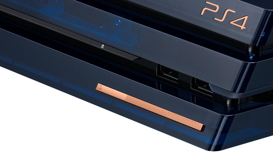 Die 500 Million Edition der PS4 Pro bietet 2TB - jetzt könnte ein reguläres Modell mit 2TB auf den Markt kommen.