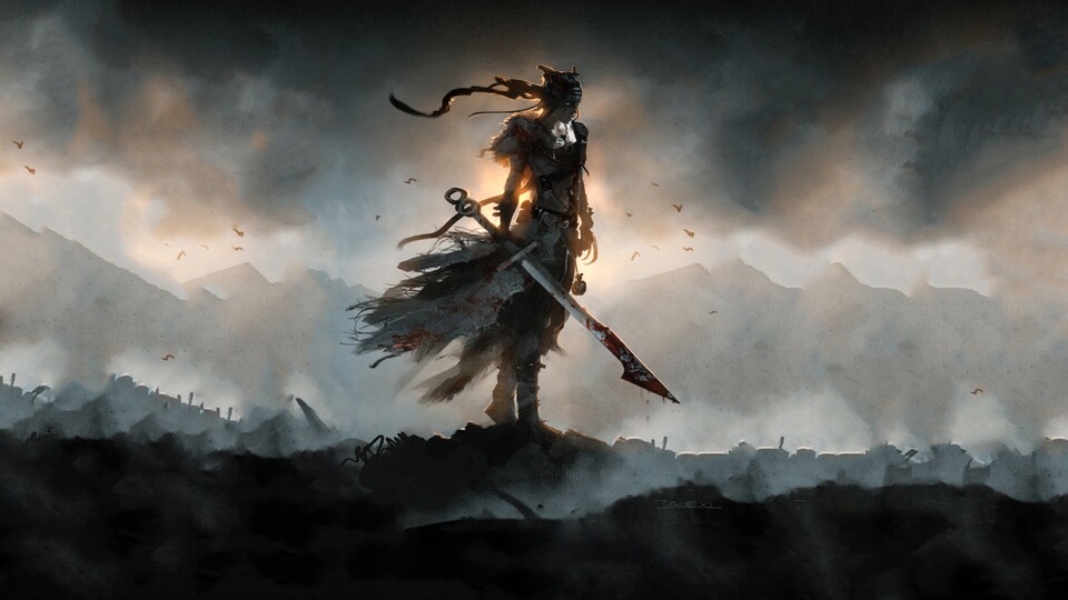 Wallpaper wie dieses aus Hellblade findet ihr auf der PlayStation-Seite.