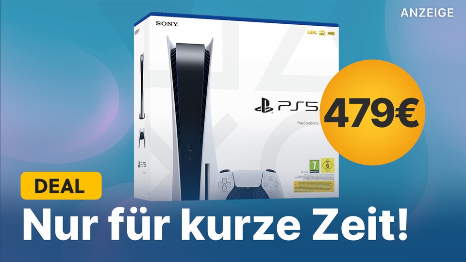 Bei Mindfactory könnt ihr die PS5 jetzt kurzzeitig für 479€ abstauben.