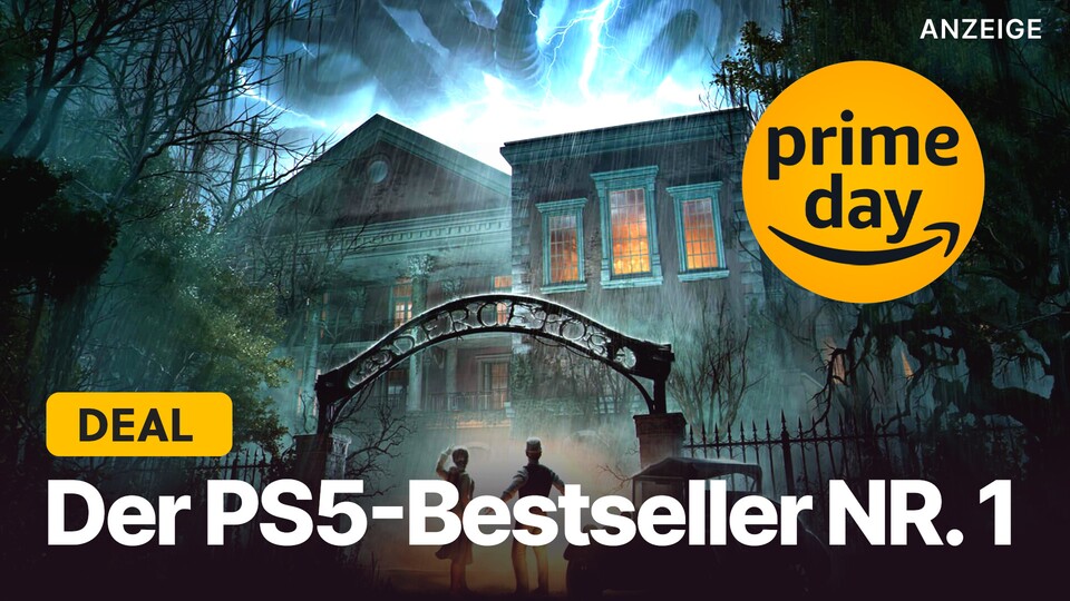 Überraschungsbestseller: Das Horrorspiel Alone in the Dark ist zumindest im Moment das meistverkaufte PS5-Spiel am Amazon Prime Day 2024.