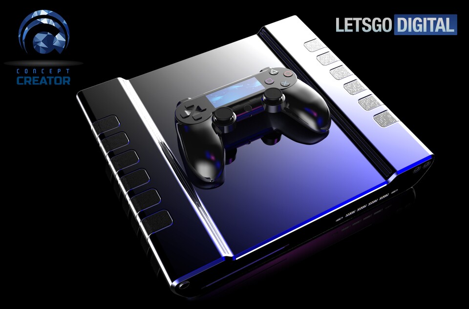 Ein weiteres PS5-Controller-Konzept von LetsGoDigital