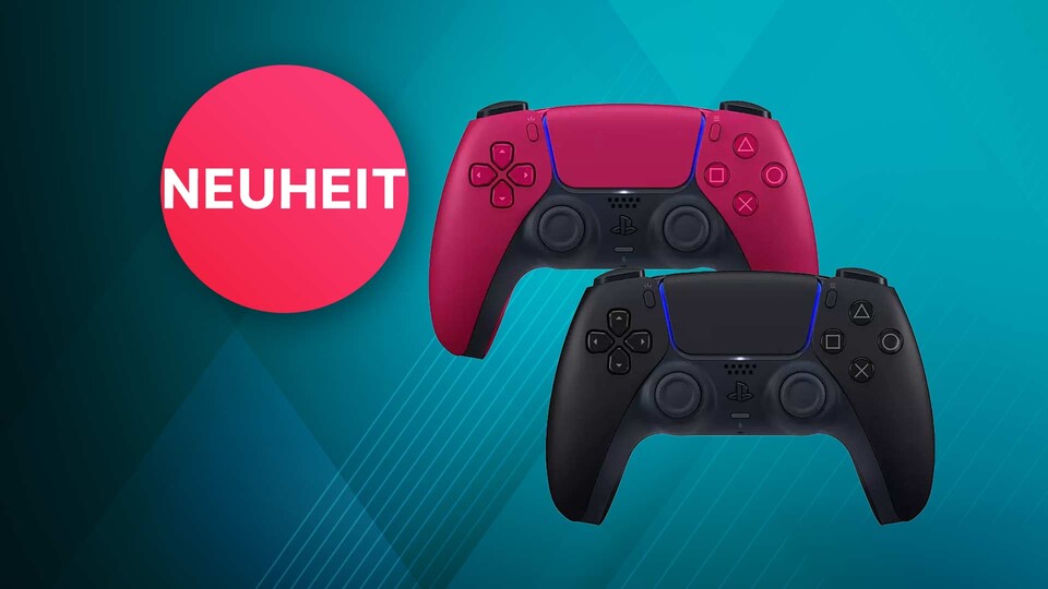 PS5 Controller Cosmic Red