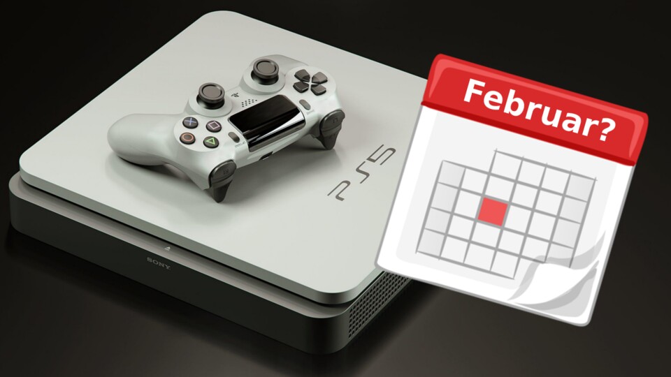 Wir die PS5 im Februar enthüllt? (Bild zeigt einen Fan-Entwurf, nicht das offizielle PS5-Design).