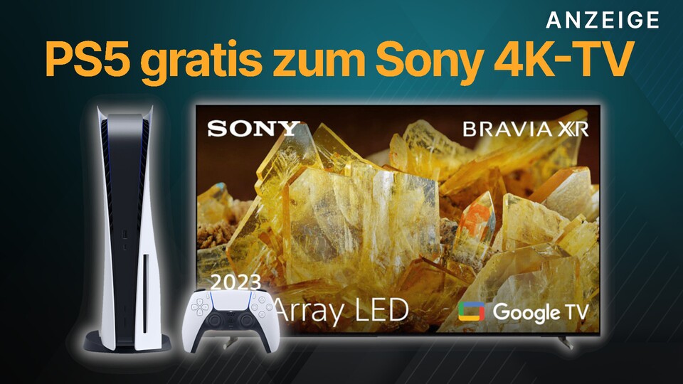 Wenn ihr jetzt bei MediaMarkt den neuen 4K Smart TV Sony X90L vorbestellt, könnt ihr eine PS5 als Gratis-Zugabe bekommen.