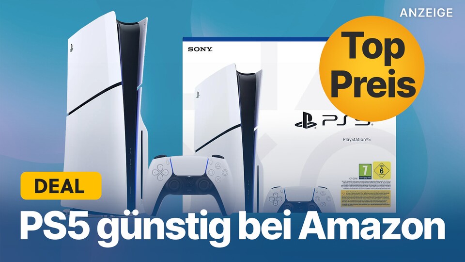 Bei Amazon und einigen anderen Händlern gibts die PS5 Slim jetzt günstig.