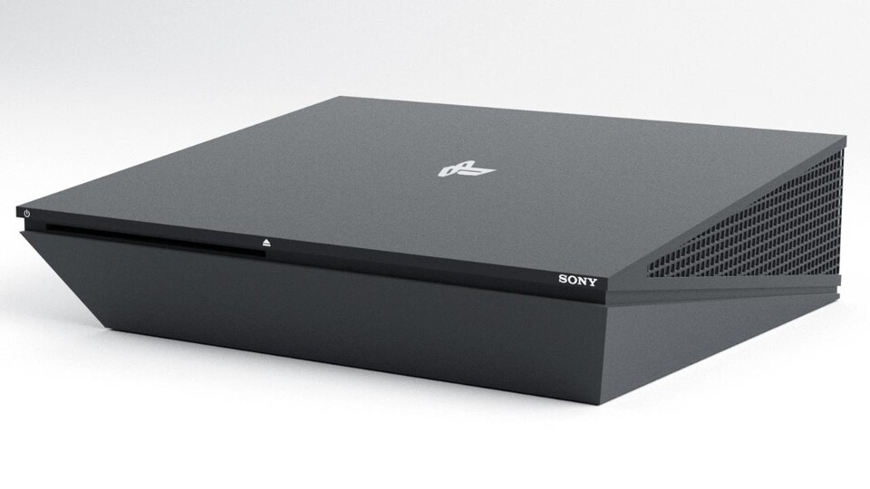 Die PS5 kommt Ende 2020, im Bild seht ihr ein Fan-Konzeptmodell der Konsole.