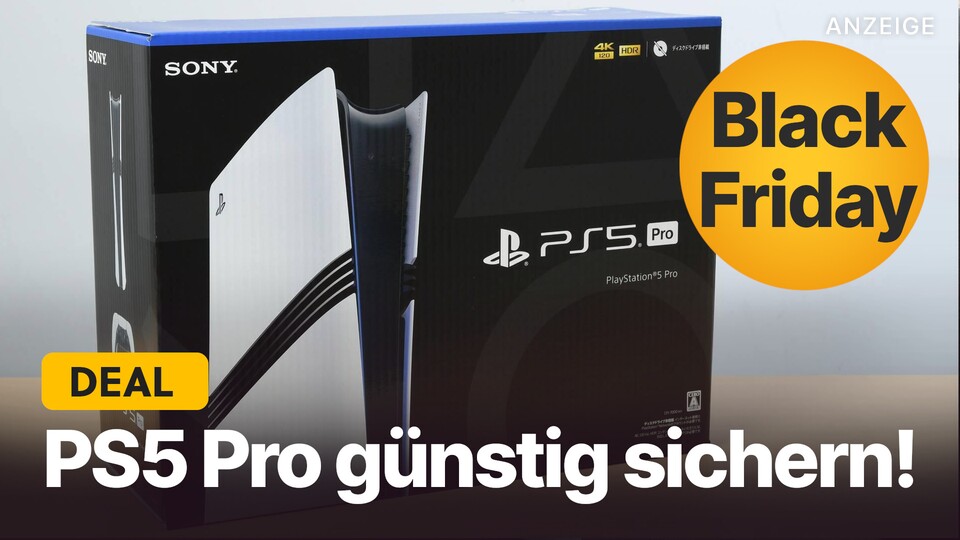 Nach der PS5 Slim könnt ihr euch jetzt auch die PS5 Pro günstiger im Black-Friday-Angebot sichern, allerdings wohl nur noch für kurze Zeit.