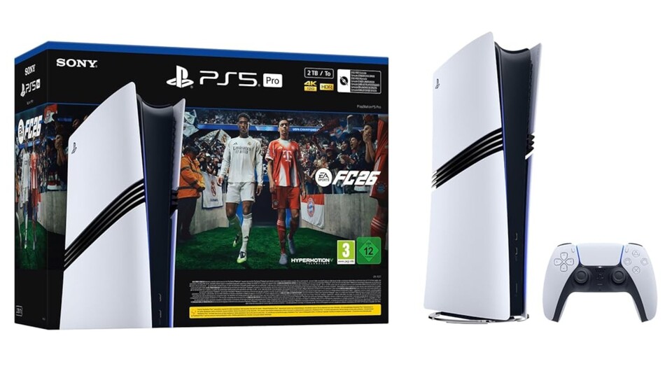Das Bundle mit EA Sports FC 26 ist aktuell nur noch mit der PS5 Pro verfügbar.