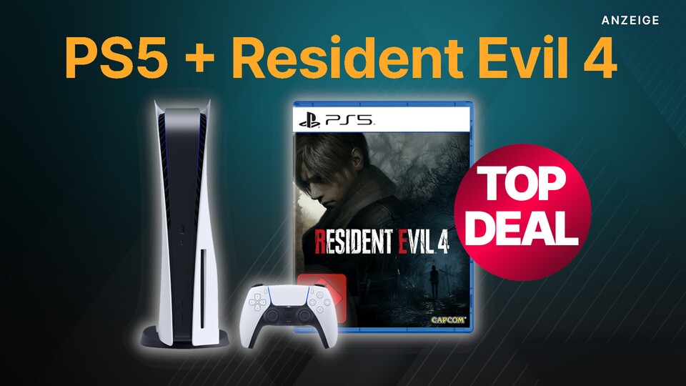 Bei MediaMarkt und Saturn gibt es ein neues PS5-Bundle mit dem Resident Evil 4 Remake.