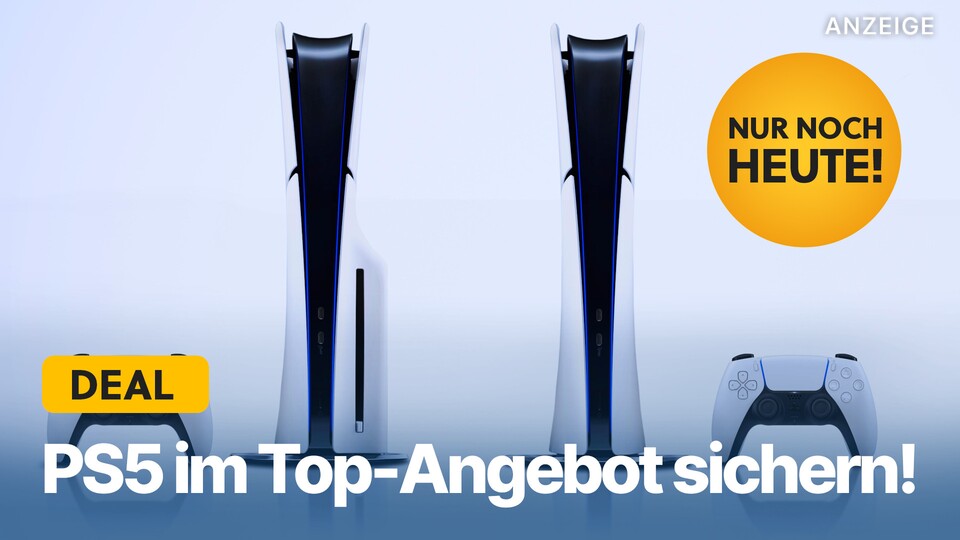 Die PS5 Slim dürfte es bestenfalls noch bis Mitternacht bei Händlern wie MediaMarkt und Amazon günstiger geben.