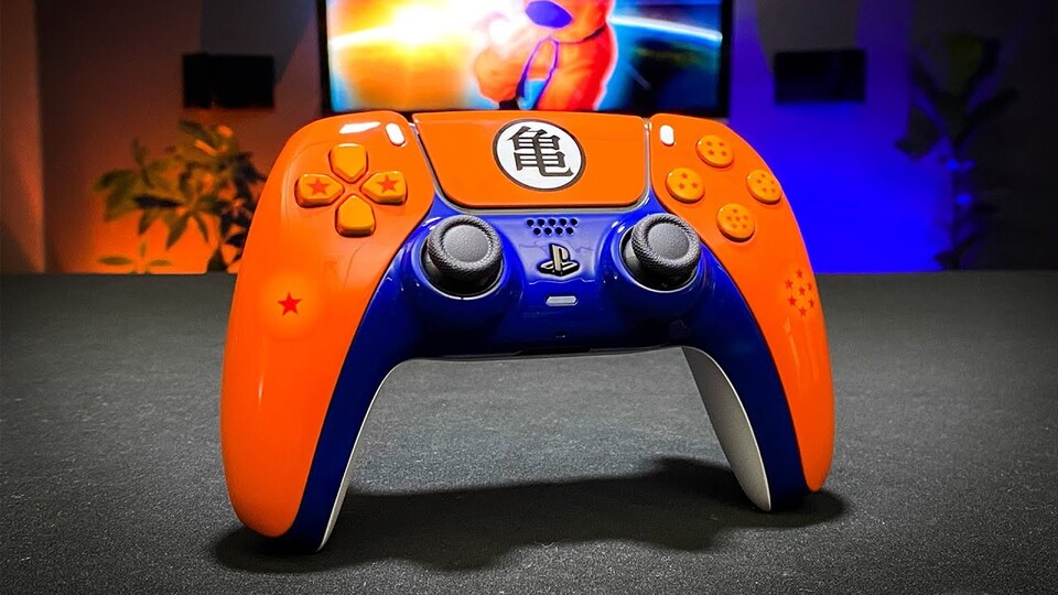 EIn Youtuber baute einen PS5 Son Goku Controller.