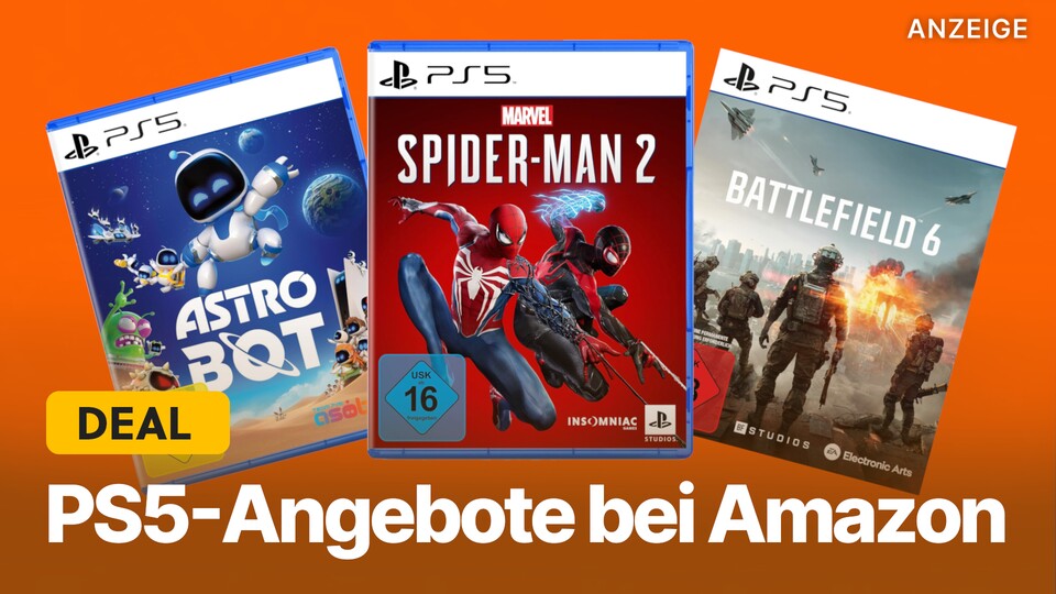 Eine gute Gelegenheit, sich für den Winter einzudecken: Bei Amazon gibts jetzt viele große PS5-Spiele günstig.