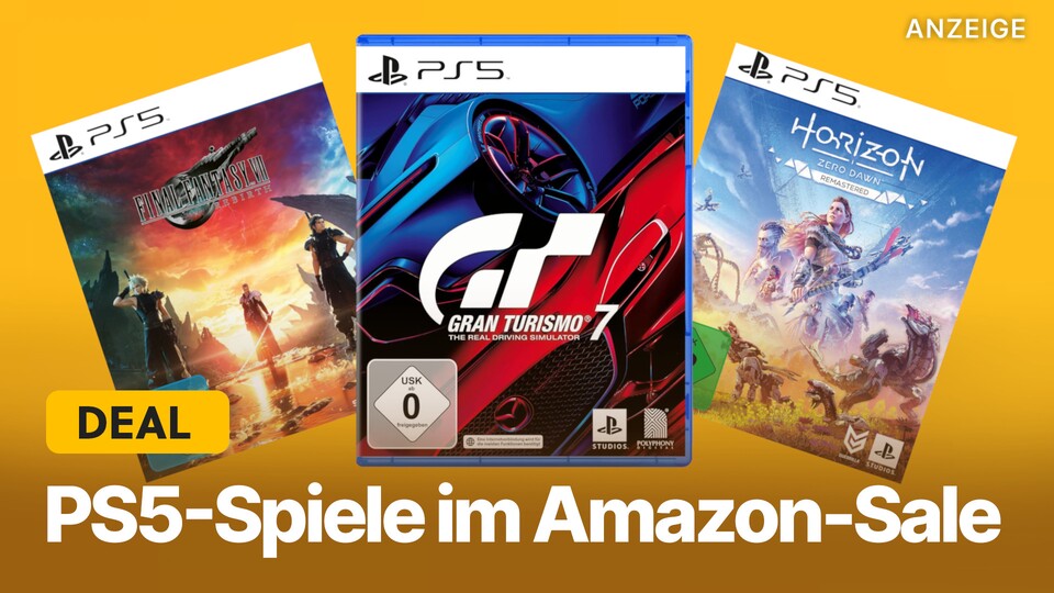 Bei Amazon findet ihr gerade haufenweise neue Gaming-Angebote, darunter eine Menge PS5-Spiele.