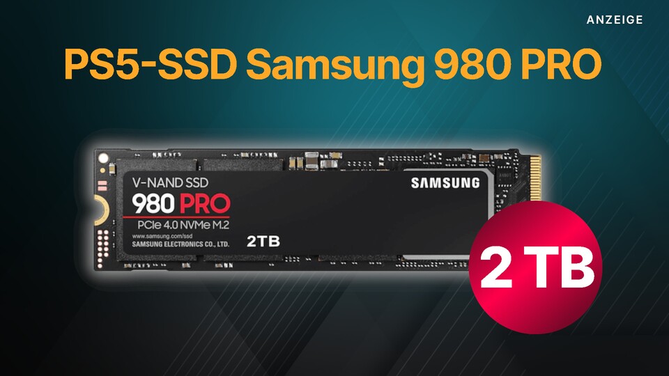 Bei Mindfactory gibt es jetzt die NVMe-SSD Samsung 980 Pro mit 2 TB günstig im Sonderangebot.