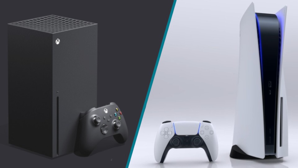 Xbox Series X und PS5 im direkten Vergleich.