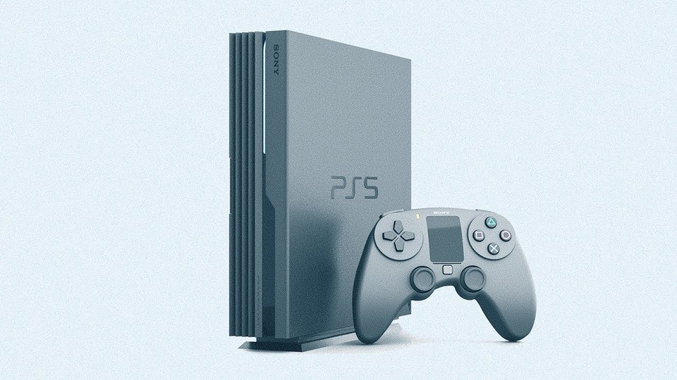So oder so ähnlich könnte eine PS5 aussehen, aber das Bild ist fake und der Leak rund um das Launchtitel-Lineup möglicherweise auch.