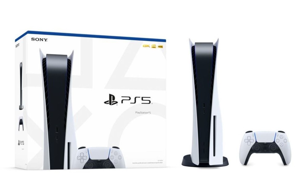 Offizielle Box der PS5 (Laufwerk-Edition).