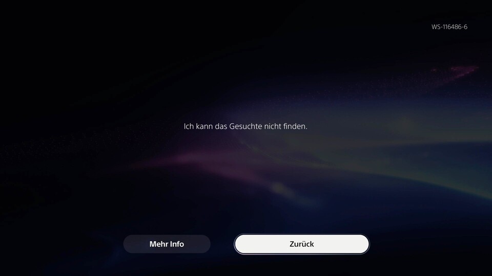 Diese Fehlermeldung begrüßt euch aktuell im Store.