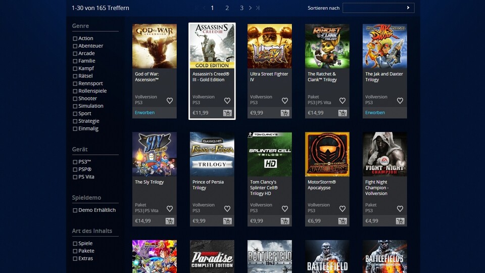Im PlayStation Store gibt es bis Weihnachten saftige Rabatte.