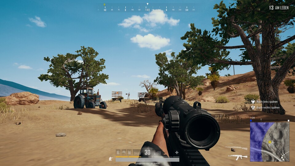 Neben Bugfixes wurde PUBG auch inhaltlich erweitert, z.B. mit der Map Miramar.