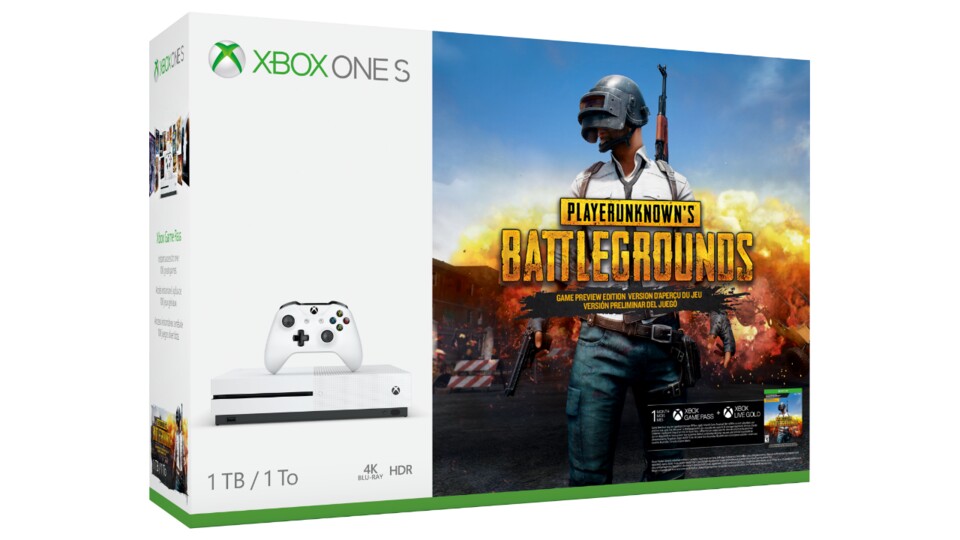 Xbox One S im Bundle mit PUBG